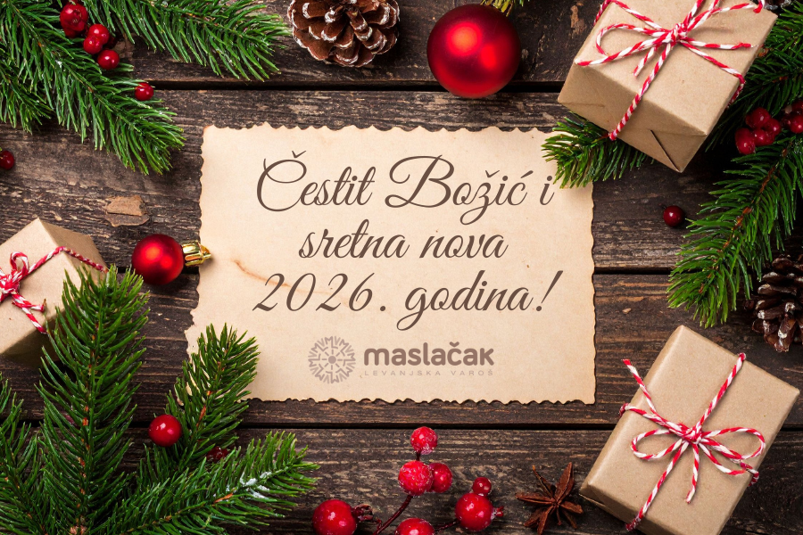 Čestit Božić i sretna nova 2026. godina!